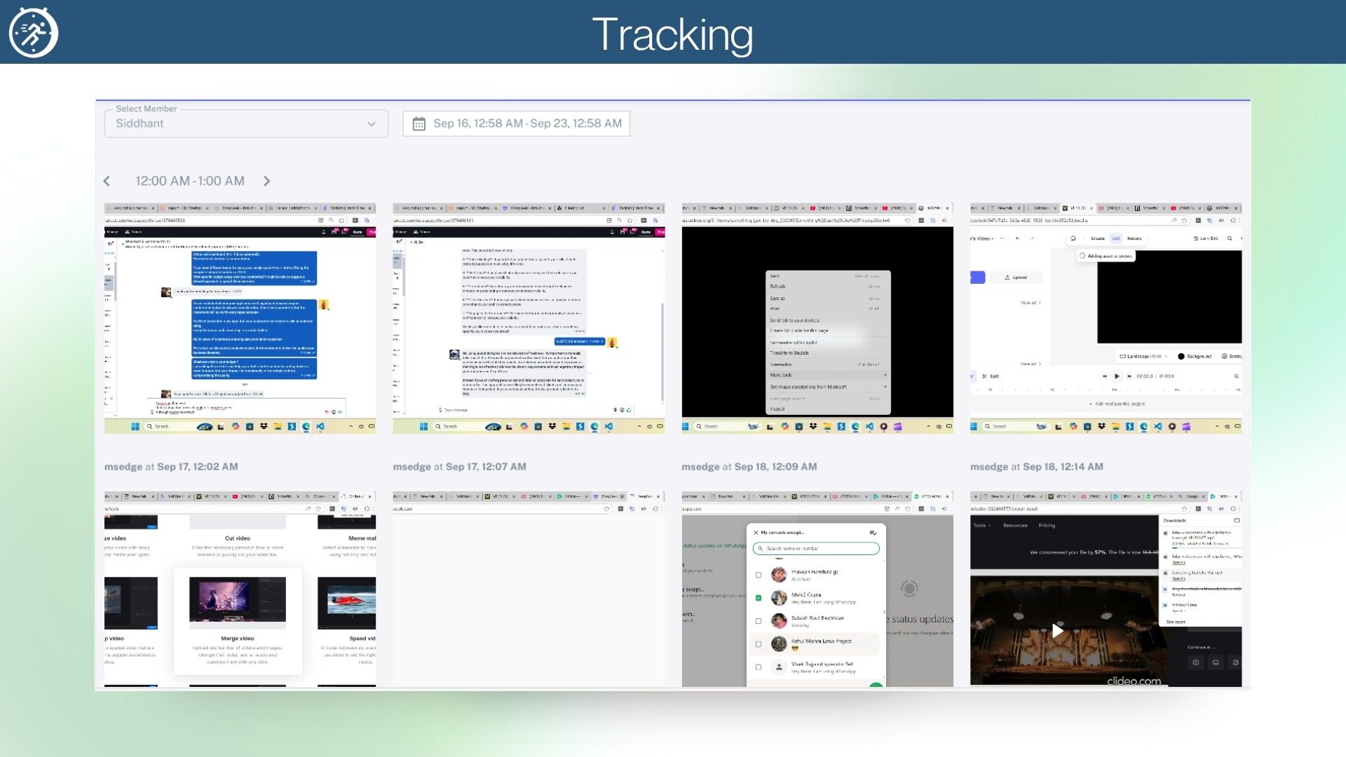 Backlsh platform showcase